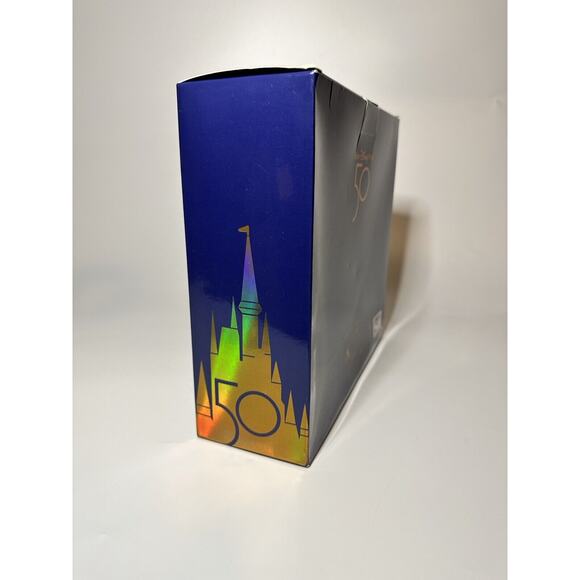 Disney World 50th Anniversary Fab 5 Mickey Christmas Ornament Set NIP - Picture 3 of 5